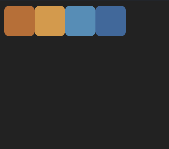 Four squares stacked horizontally